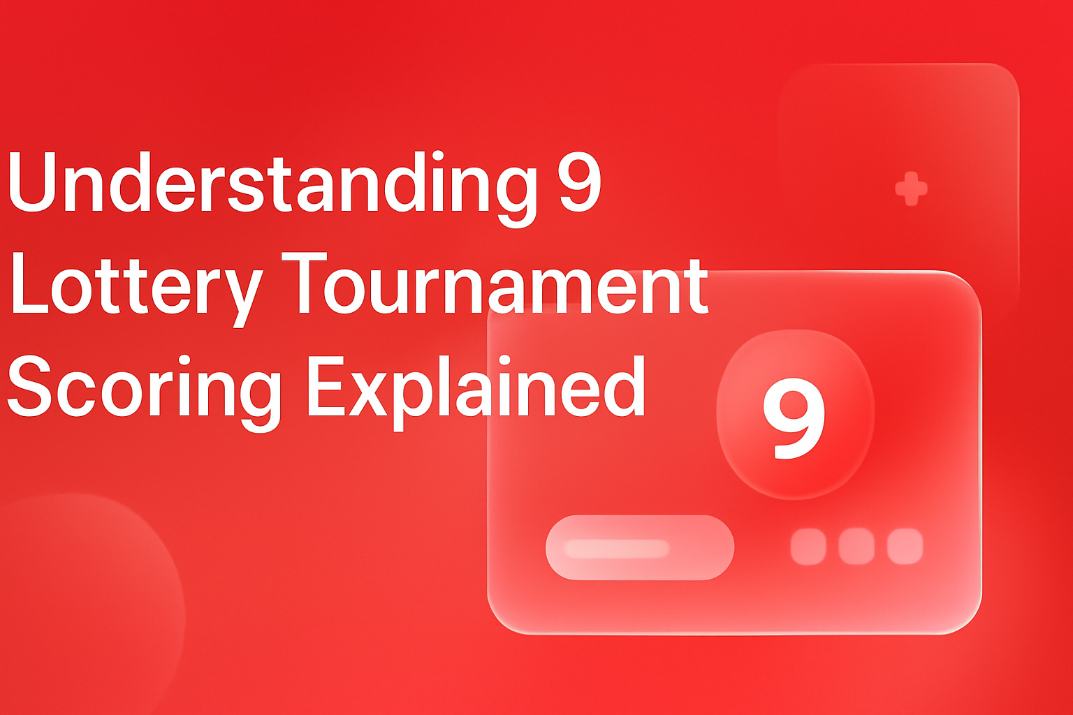 Informational scene depicting the 9 Lottery Account Recovery Process.