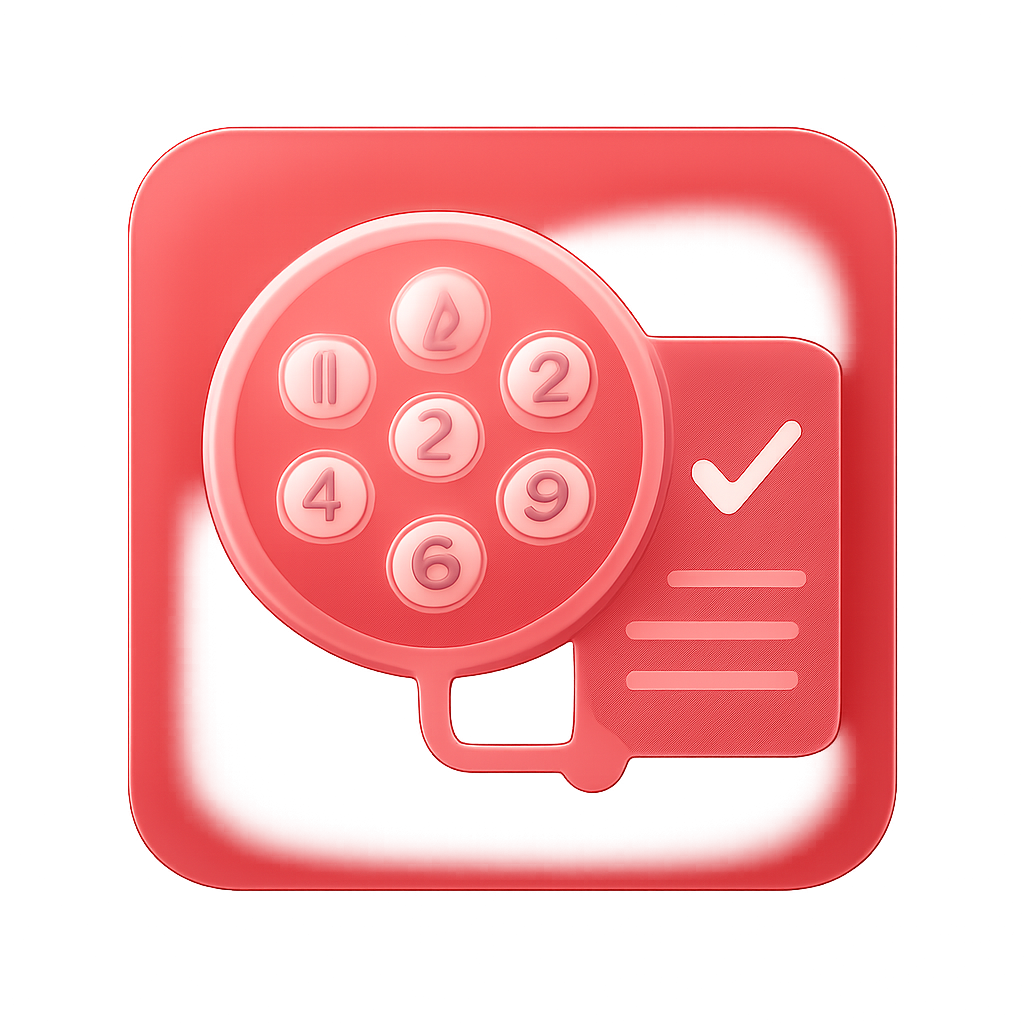 Icon representing the 9 Lottery Account Recovery Process.