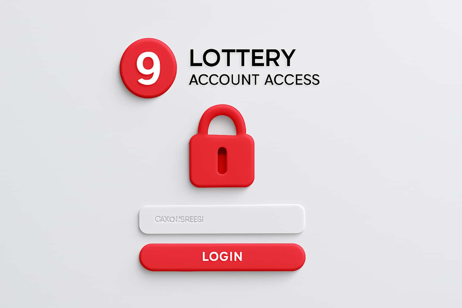 9 Lottery Account Access Interface