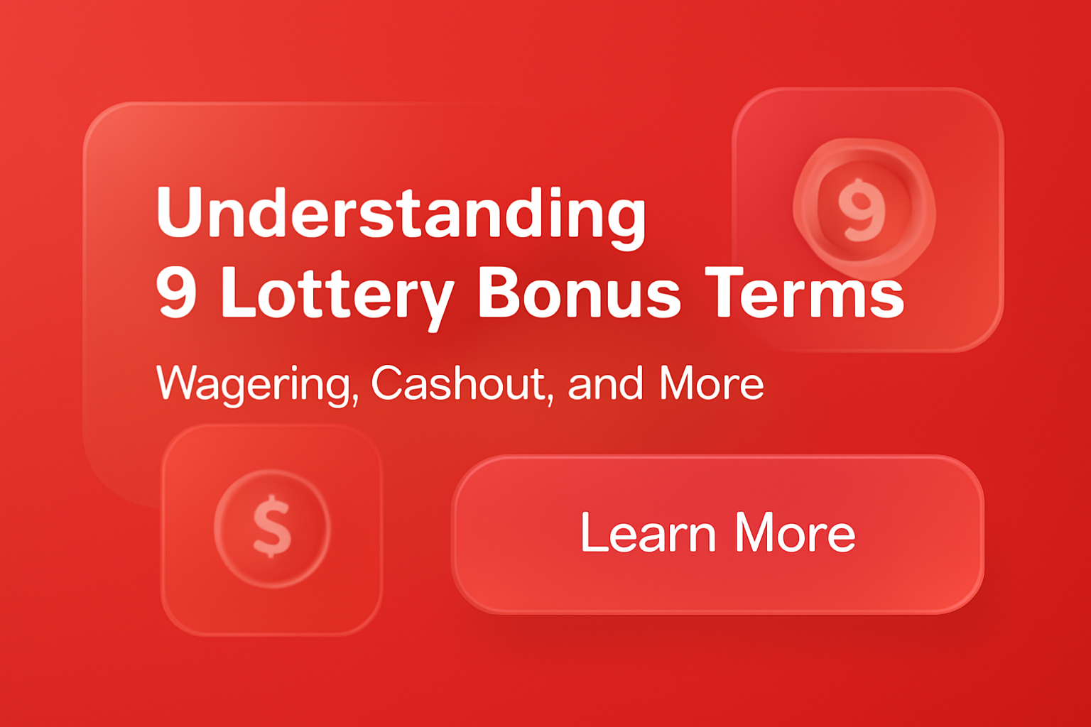 An informative scene illustrating safety features of the 9 Lottery app on Android.