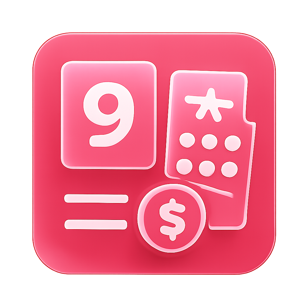A professional badge representing the safety guide for the 9 Lottery app on Android.