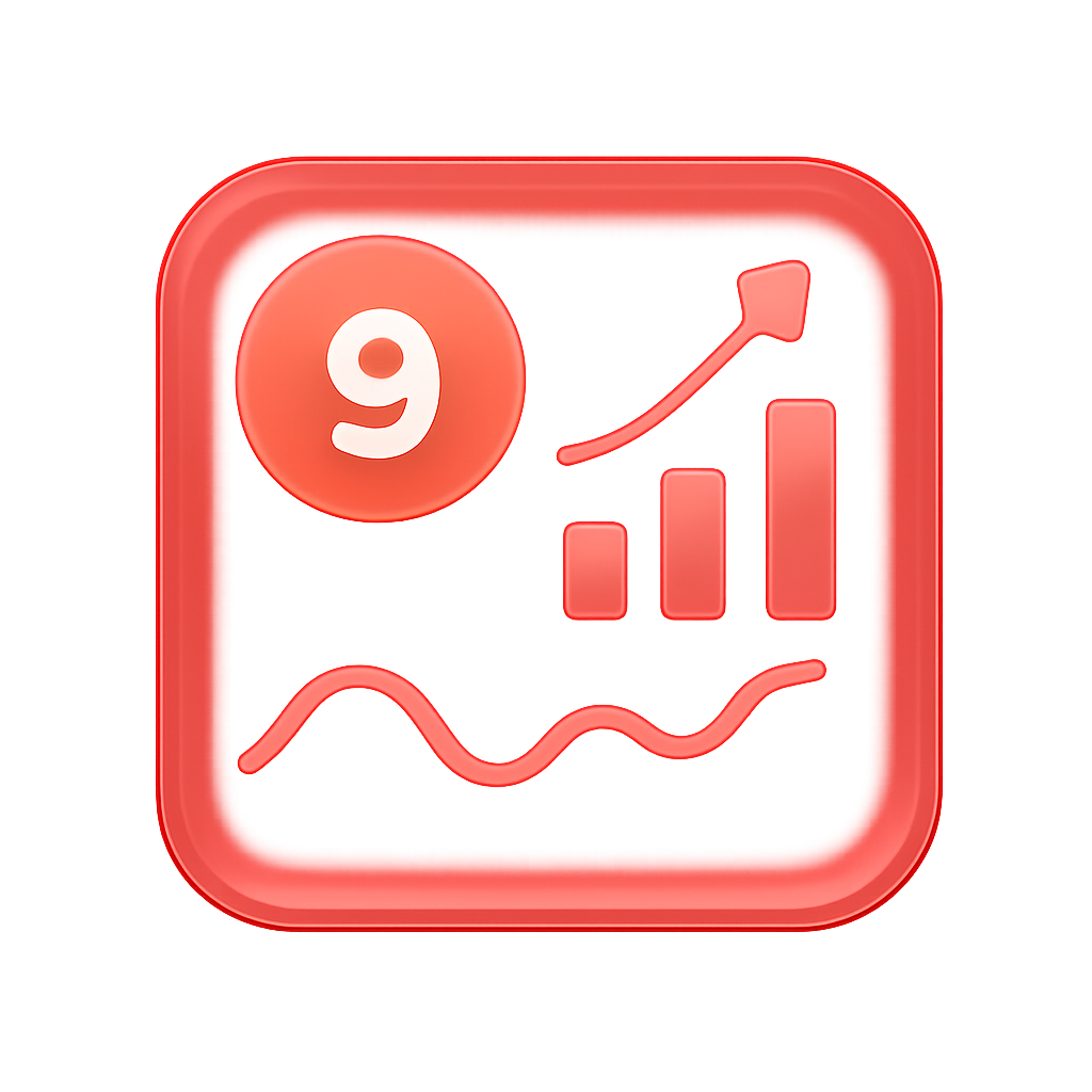 An icon representing guidance for the 9 Lottery platform.